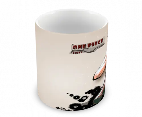 Caneca Polímero One Piece Luffy Personalizada