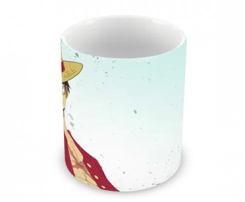 Caneca Polímero One Piece Luffy Personalizada
