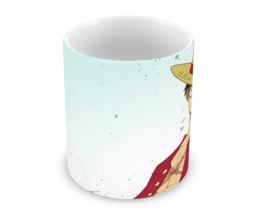 Caneca Polímero One Piece Luffy Personalizada