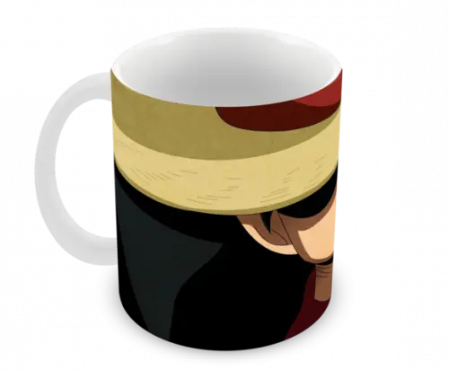 Caneca Polímero One Piece Luffy Personalizada