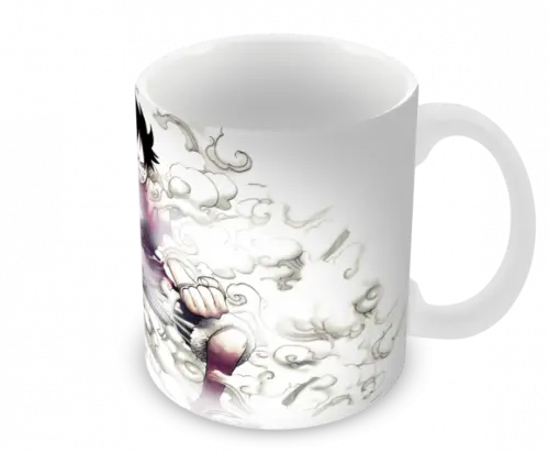 Caneca Polímero One Piece Luffy Personalizada
