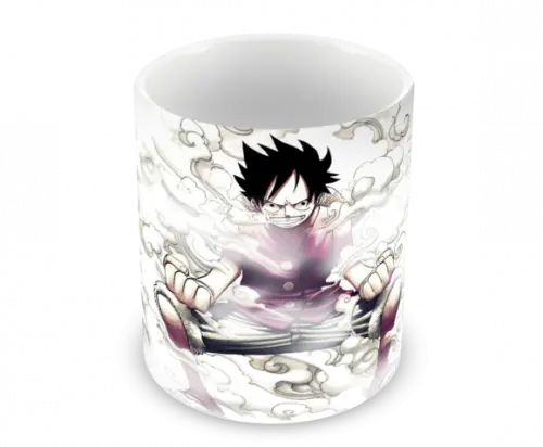 Caneca Polímero One Piece Luffy Personalizada