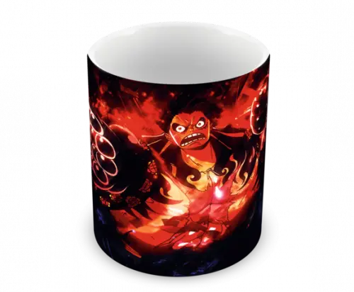Caneca Polímero One Piece Luffy Personalizada