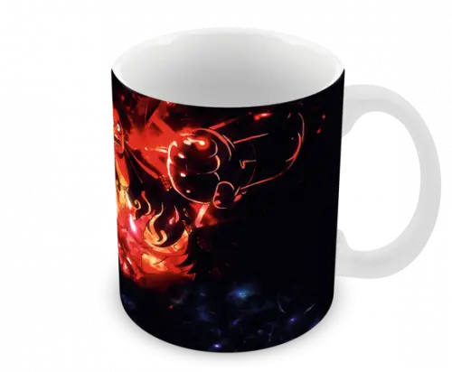 Caneca Polímero One Piece Luffy Personalizada