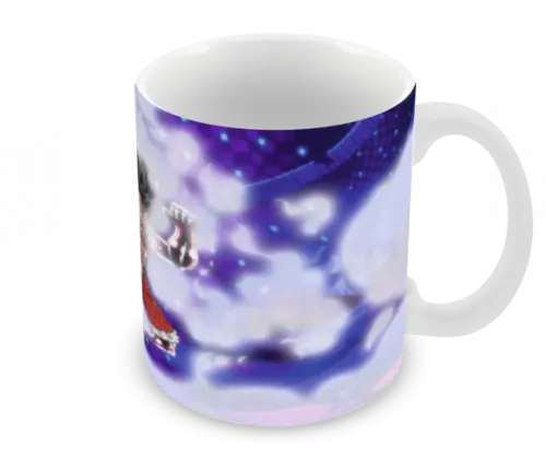 Caneca Polímero One Piece Luffy Snakeman Personalizada