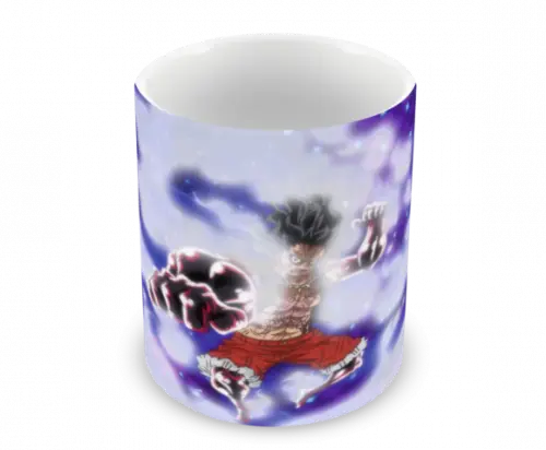Caneca Polímero One Piece Luffy Snakeman Personalizada