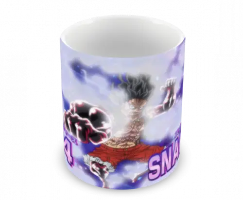 Caneca Polímero One Piece Luffy Snakeman Personalizada