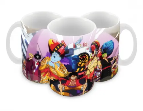 Caneca Polímero One Piece Personalizada