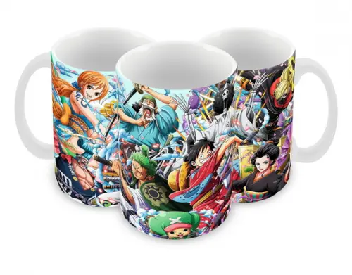 Caneca Polímero One Piece Personalizada