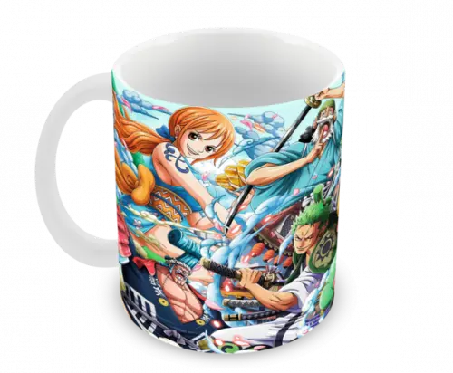 Caneca Polímero One Piece Personalizada