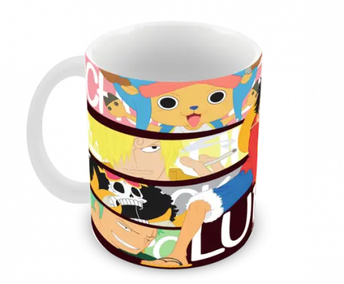 Caneca Polímero One Piece Personalizada