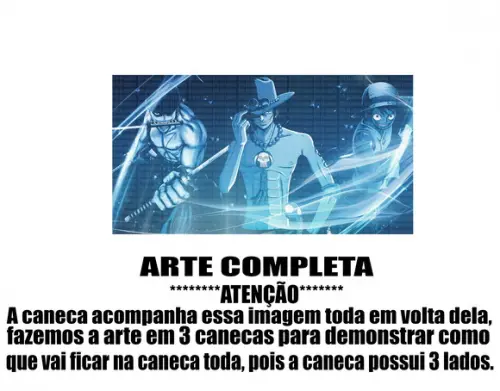 Caneca Polímero One Piece Personalizada