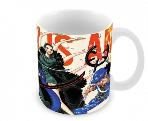 Caneca Polímero One Piece Personalizada