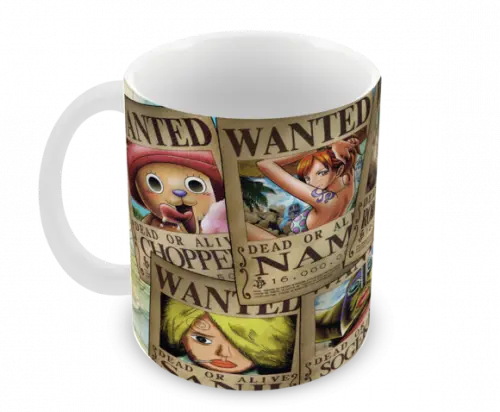 Caneca Polímero One Piece Personalizada
