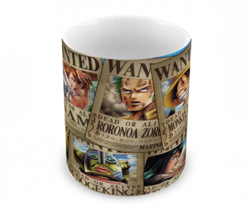 Caneca Polímero One Piece Personalizada
