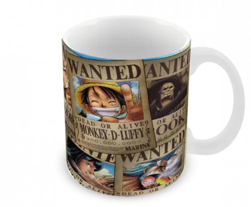 Caneca Polímero One Piece Personalizada