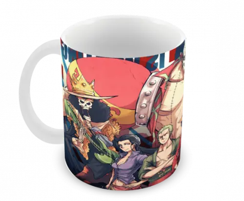 Caneca Polímero One Piece Personalizada
