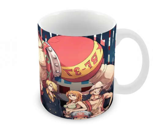 Caneca Polímero One Piece Personalizada