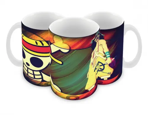 Caneca Polímero One Piece Usopp Personalizada