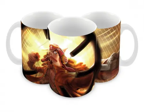 Caneca Polímero One Piece Usopp Personalizada