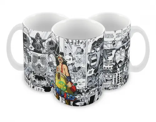 Caneca Polímero One Piece Usopp Personalizada