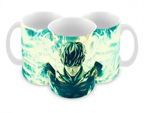 Caneca Polímero One Punch Man Personalizada