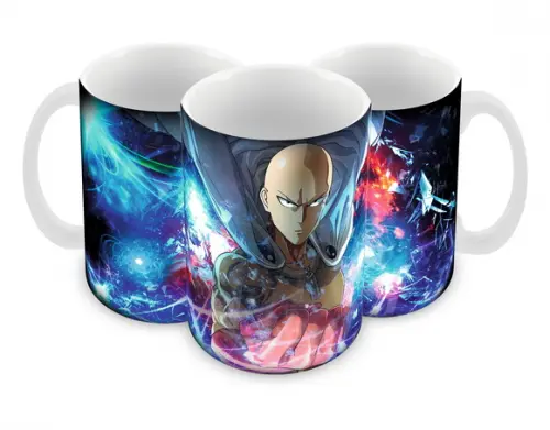 Caneca Polímero One Punch Man Personalizada
