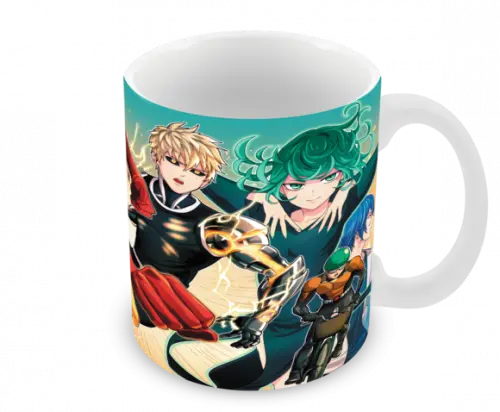 Caneca Polímero One Punch Man Personalizada