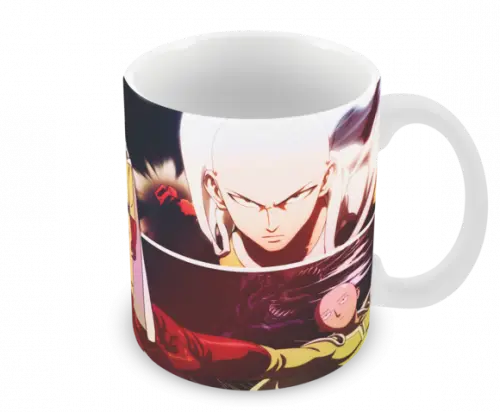 Caneca Polímero One Punch Man Personalizada