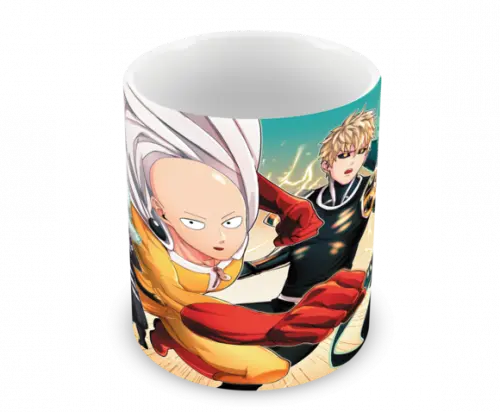 Caneca Polímero One Punch Man Personalizada