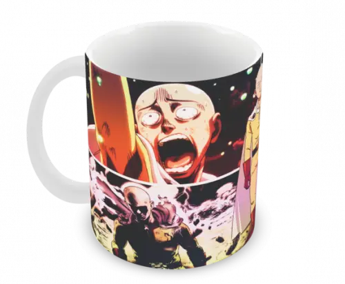 Caneca Polímero One Punch Man Personalizada
