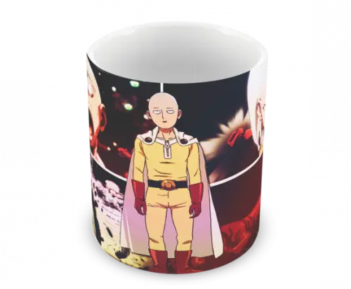 Caneca Polímero One Punch Man Personalizada