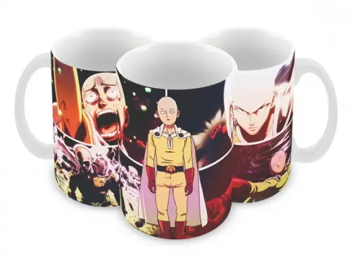 Caneca Polímero One Punch Man Personalizada