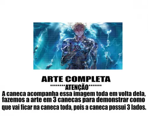Caneca Polímero One Punch Man Personalizada