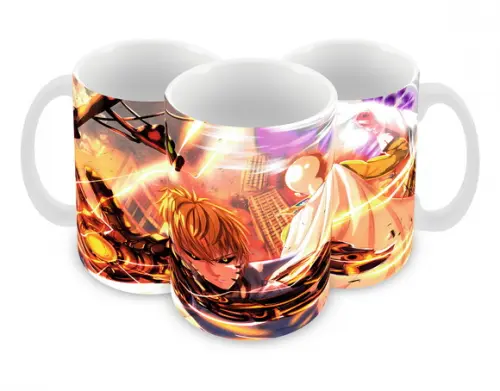 Caneca Polímero One Punch Man Personalizada