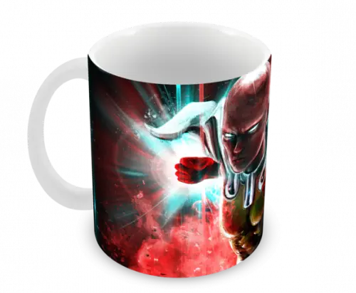 Caneca Polímero One Punch Man Personalizada