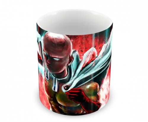 Caneca Polímero One Punch Man Personalizada