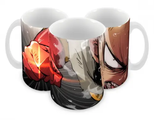 Caneca Polímero One Punch Man Personalizada