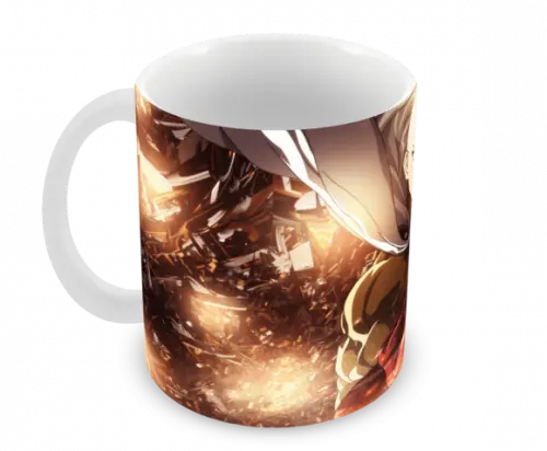 Caneca Polímero One Punch Man Personalizada