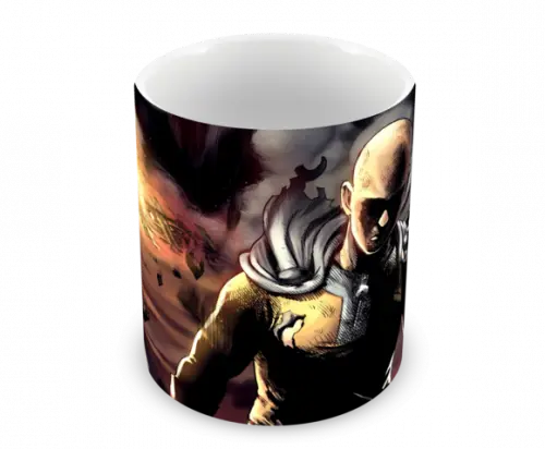 Caneca Polímero One Punch Man Personalizada
