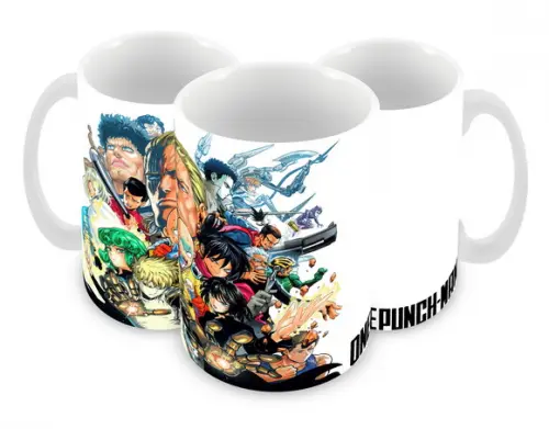 Caneca Polímero One Punch Man Personalizada