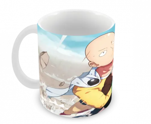 Caneca Polímero One Punch Man Personalizada