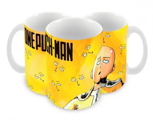 Caneca Polímero One Punch Man Personalizada