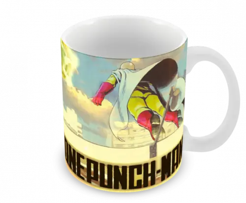 Caneca Polímero One Punch Man Personalizada