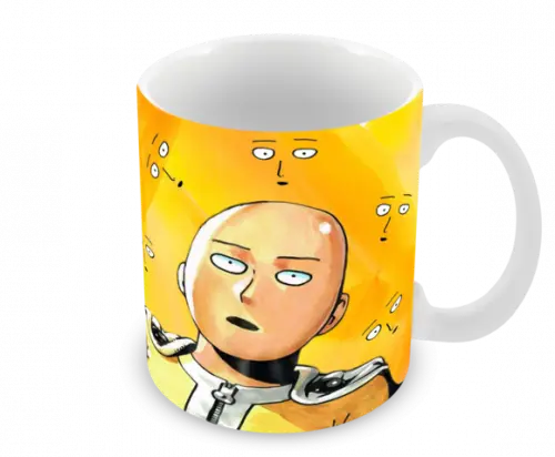Caneca Polímero One Punch Man Personalizada