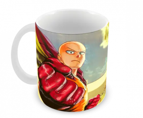 Caneca Polímero One Punch Man Personalizada