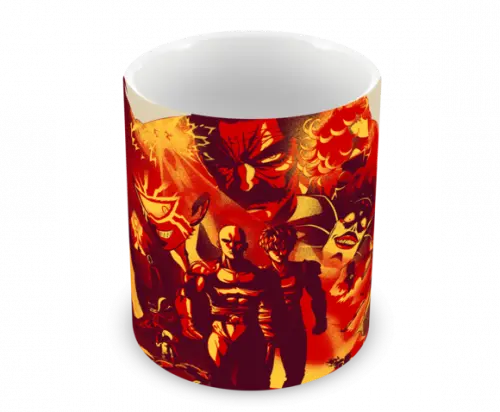 Caneca Polímero One Punch Man Personalizada