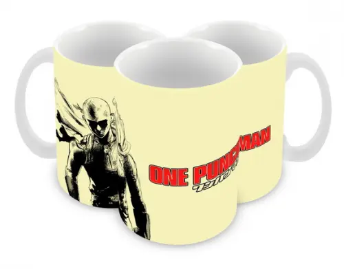 Caneca Polímero One Punch Man Personalizada