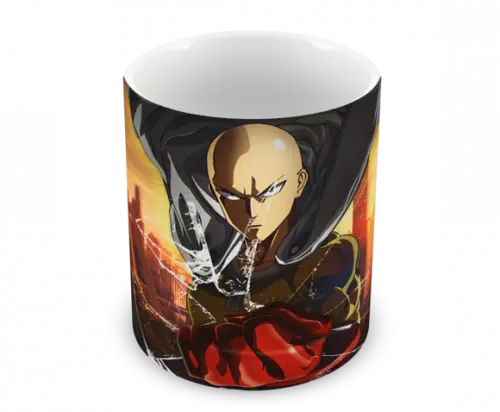 Caneca Polímero One Punch Man Personalizada