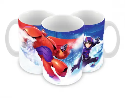 Caneca Polímero Operação Big Hero Personalizada